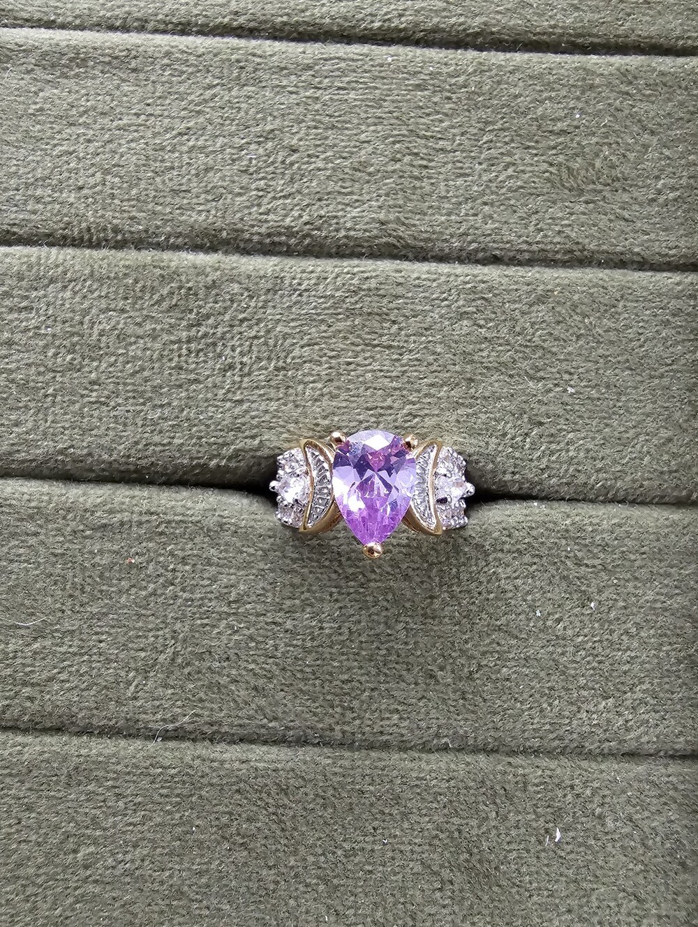 Vintage 14k Gold Plated Ring Size 5